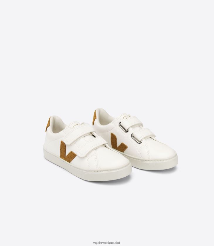 Veja hr djeca esplar chromefree bela devina koža cipele BZ0B86328