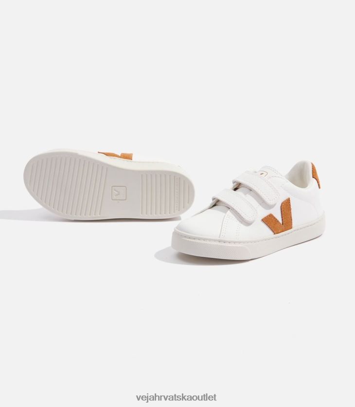 Veja hr djeca esplar chromefree bela devina koža cipele BZ0B86328