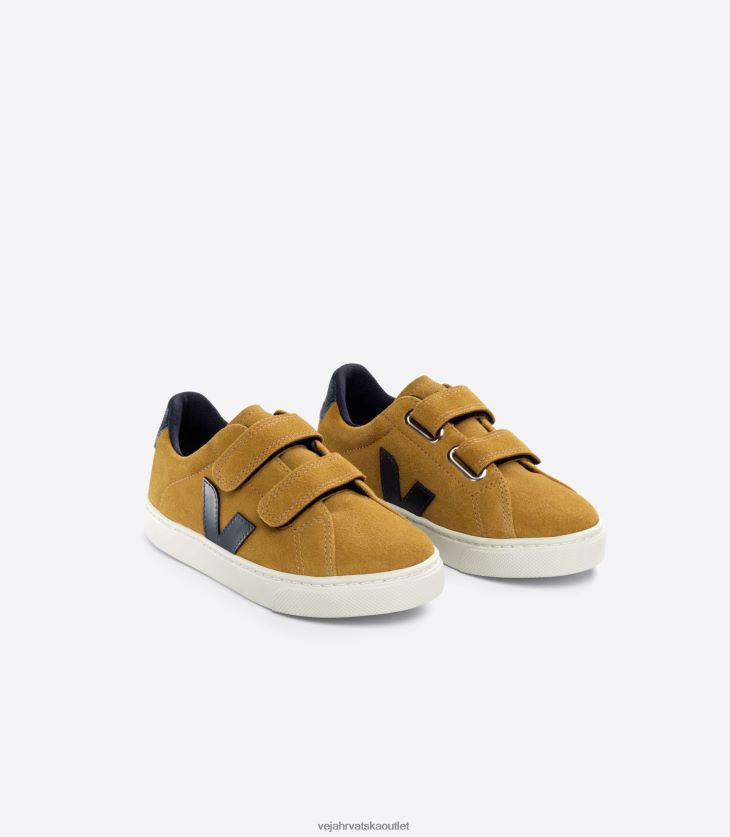 Veja hr djeca esplar suede camel nautico cipele BZ0B86325