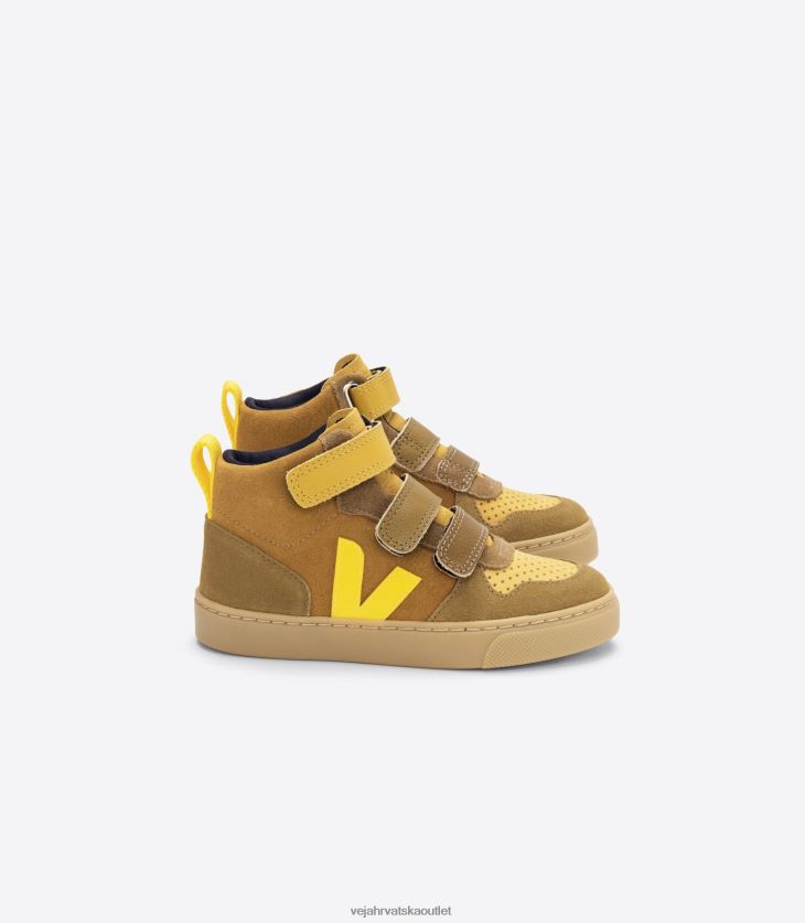Veja hr djeca v-10 mid suede multico camel tonic cipele BZ0B86345