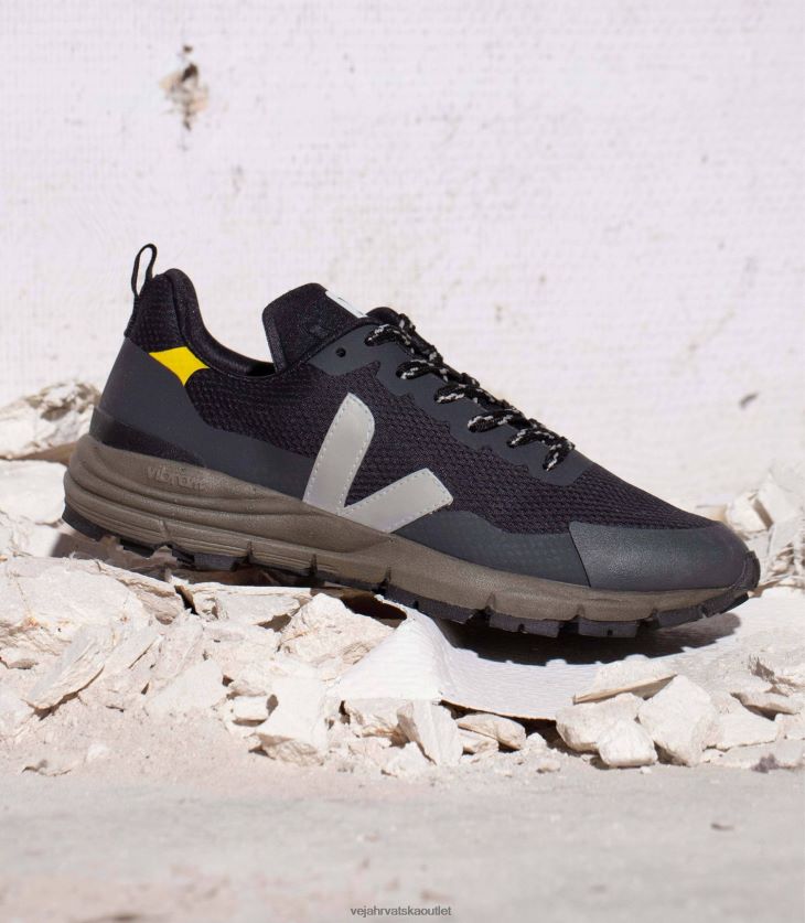 Veja hr muškarci dekkan alveomesh crni oksford sivi tonik cipele BZ0B86124