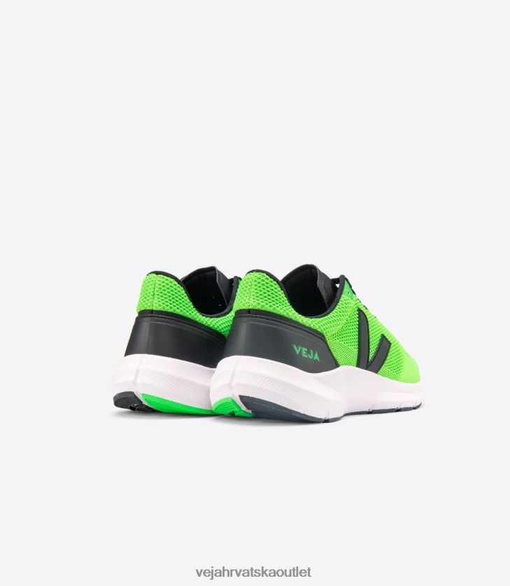 Veja hr muškarci marlin v-pleteno vert fluo crno cipele BZ0B86206