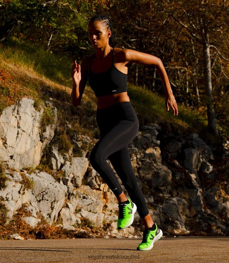 Veja hr muškarci marlin v-pleteno vert fluo crno cipele BZ0B86206