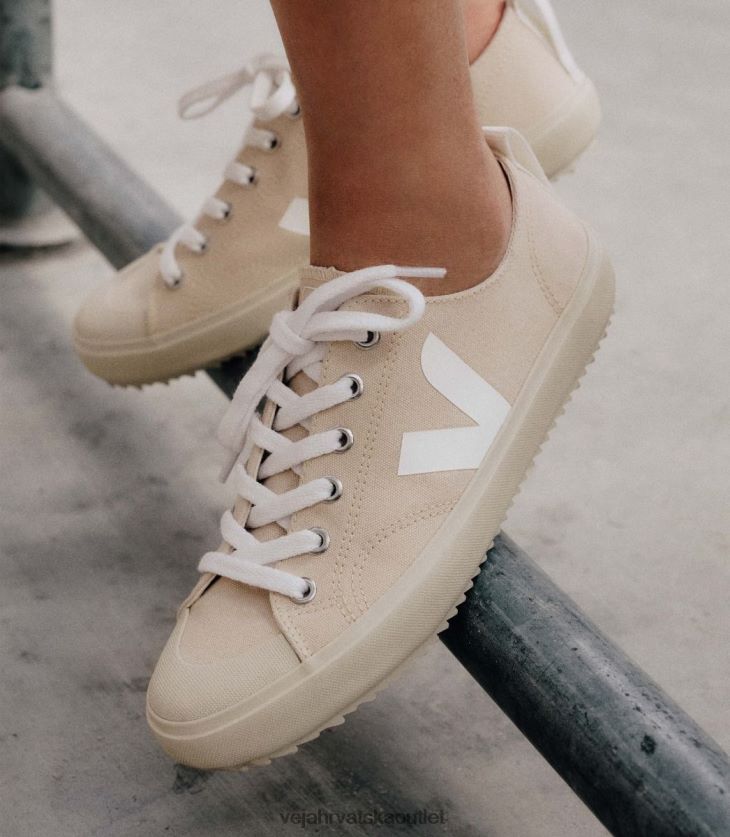 Veja hr muškarci nova platno areia bijela cipele BZ0B86154