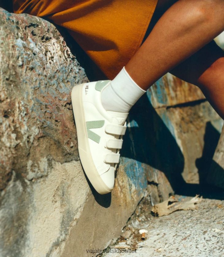 Veja hr muškarci recife bez kroma koža bijela matcha cipele BZ0B86109