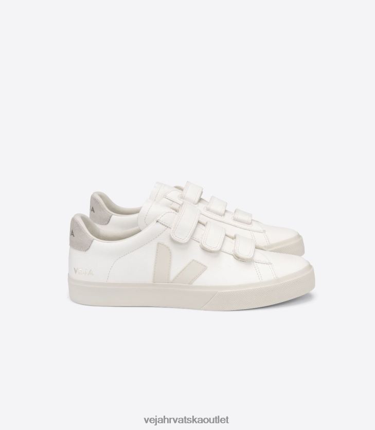 Veja hr muškarci recife bez kroma koža bijela pierre natural cipele BZ0B86117