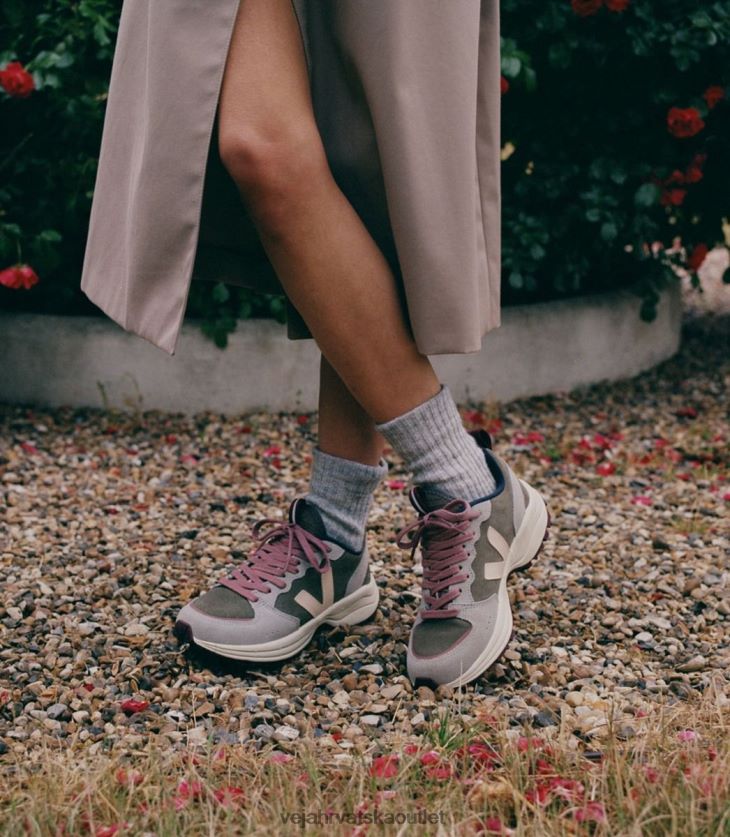 Veja hr muškarci venturi antilop kaki sable oksford siva cipele BZ0B86183