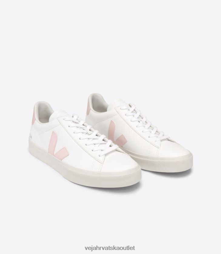 Veja hr žene campo beskromirana koža bijele latice cipele BZ0B86226