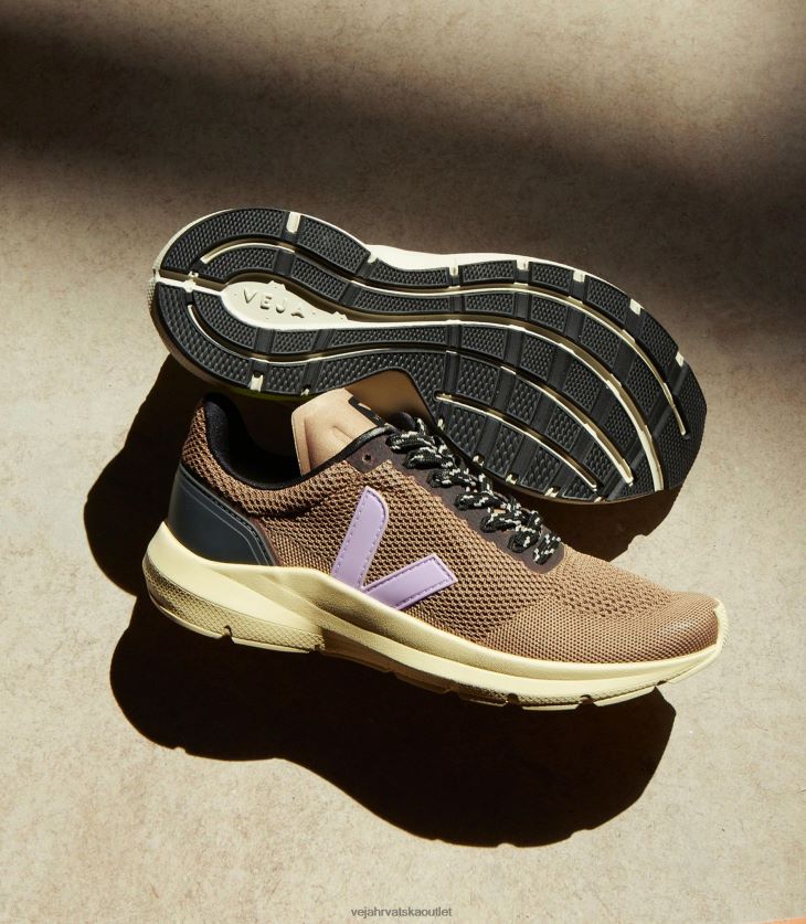 Veja hr žene marlin v-knit nero parme cipele BZ0B86281